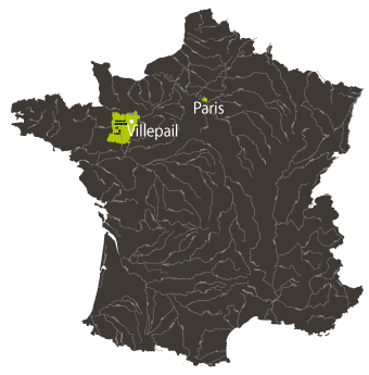 situation Granulats Expansés de la Mayenne